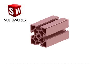 工業(yè)鋁型材3D模型 工業(yè)鋁型材3D模型